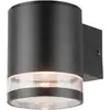 Image de V-TAC, Éclairage d'extérieur, VT-1145 10399 Applique murale solaire 1 W blanc chaud noir (70 lm, IP44)