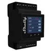 Image de Module rail din 4 canaux wifi avec mesure de consommation et écran - shelly