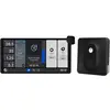 Image de Shelly Wall Display X2 Black + Blu H&T Black, Hub domotique, Noir