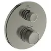 Image de Ideal Standard, Robinetterie de salle de bains, IDS Thermostat de douche encastré Navigo CERATHERM 1 consommateur, rond silver storm