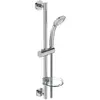 Image de Ideal Standard, Pommeau de douche, Ensemble de douche Soft coulissant, chromé (B9503AA) (3 Types de jets, 8 l/min)