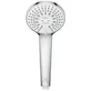 Image de Ideal Standard, Pommeau de douche, Douchette à main Idealrain ronde 100 mm chromé B9403AA (3 Types de jets, 8 l/min)