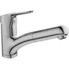 Image de Ideal Standard, Robinetterie de cuisine, Robinet basse pression avec douchette Ceraflex chromé brillant BC144AA