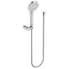 Image de Ideal Standard, Pommeau de douche, IDS Set de douche à main IDEALRAIN EVO triple, Diamond 115mm chromé (3 Types de jets, 8 l/min)