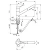 Image de Robinet de cuisine avec douchette IDEAL STANDARD Ceralook chromé et noir