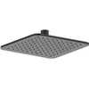 Image de Ideal Standard, Pommeau de douche, Douche de tête Idealrain Cube carré 200 x 200 mm silk black B0024XG (1 Type de jet, 12 l/min)