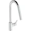 Image de Ideal, Robinetterie de cuisine, standard gusto - keukenkraan met uittrekbare uitloop, chroom