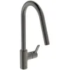Image de Robinet de cuisine avec douchette IDEAL STANDARD Gusto 2 jets gris magnétique