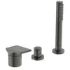 Image de Ideal Standard, Robinetterie de salle de bains, IDS 3-Loch-Badearmatur EXTRA m Handbr o Wanneneinlauf magnetic grey