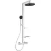 Image de Ideal Standard, Système de douche, Système de douche Alu+ : thermostat de douche Ceratherm 2 étagères, douchette 2F, pomme de douche 2F