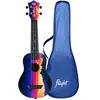 Image de Flight Travel Series TUS-EE Sunset Elise Ecklund Signature ukulélé soprano avec housse