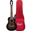 Image de Flight Nighthawk - Ukulélé concert électro-acoustique - Black stain (+ housse)