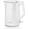 Image de Gorenje K15DWW Electric, 2200 W, 1.5 L, Plastic + metal, 360° rotational base, Baltas, Bouilloire électrique, Blanc