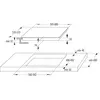 Image de Hisense HI6443SRWF, Plaque de cuisson, Noir