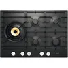 Image de ASKO HG1776AB - Table de cuisson au gaz - 5 plaques de cuisson - Niche - largeur : 56 cm - profondeur : 49 cm - noir graphite mat