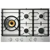 Image de ASKO HG1776SB - Table de cuisson au gaz - 5 plaques de cuisson - Niche - largeur : 56 cm - profondeur : 49 cm - acier inoxydable