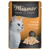 Image de 6x100g Filets fins en gelée poulet, thon Miamor - Nourriture pour Chat