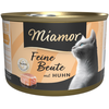 Image de 12 x 185g poulet Miamor Proies fines nourriture humide pour chats