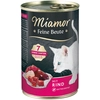 Image de 12 x 400g de boeuf Miamor Proie fine nourriture humide pour chats