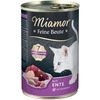 Image de 12 x 400g canard Miamor Proies fines nourriture humide pour chats