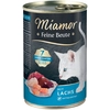 Image de 12 x 400 g Miamor Proies fines saumon nourriture humide pour chats