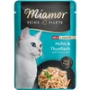 Image de Miamor Filets fins en sauce 6 x 100 g pour chat - poulet, thon