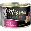 Image de Miamor Filets Fins Naturels 6 x 156 g pour chat - thon, crabe