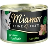 Image de Miamor Filets Fins Naturels 6 x 156 g pour chat - thon bonite