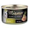 Image de 1x100g Filets Fins poulet en gelée Miamor - Pâtée pour chat