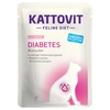 Image de 6x85g Kattovit Diabète / Poids saumon - Pâtée pour chat