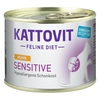 Image de 6x185g Kattovit Sensitive poulet - Pâtée pour chat