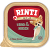 Image de RINTI Gold Mini 6 x 100 g pour chien - cerf, boeuf