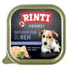 Image de 11x150g RINTI Feinest volaille, cerf - Pâtée pour chien