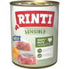 Image de RINTI Sensible 6 x 800 g pour chien - dinde, carottes