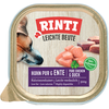 Image de 9x300g RINTI Plaisir léger poulet, canard nourriture humide pour chien