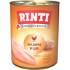 Image de RINTI Viande Pure 6 x 800 g pour chien - pur poulet