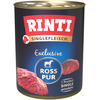 Image de RINTI Viande Pure Exclusive 6 x 800 g pour chien - pur cheval