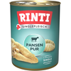 Image de RINTI Viande Pure 6 x 800 g pour chien - pures panses