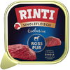 Image de 10x150g RINTI Singlefleisch Exclusive Ross nourriture pour chiens humide