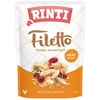 Image de RINTI Filetto en gelée 24 x 100 g pour chien - poulet, coeur