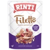 Image de RINTI Filetto en gelée 24 x 100 g pour chien - canard, coeur de canard