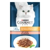 Image de 26x85g Gourmet Perle Les aiguillettes de saumon - Pâtée pour chat