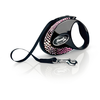 Image de flexi Glam Composition laisse à sangle, noir taille S : jusqu'à 12kg (3m) pour chiens