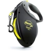 Image de Laisse flexi Giant L 8 m pour chien - noir / jaune fluo