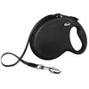 Image de FLEXI New Classic Laisse sangle - L : 8 m - Noir - Pour chien