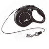 Image de Laisse flexi Cat New Classic noir - pour chat