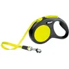 Image de Flexi Laisse bande New Neon Taille S 5 m Noir et fluo