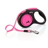 Image de Laisse New Neon S Tape 5 m black/ neon pink Flexi CL11T5-251-S-NEOP