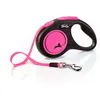 Image de Laisse New Neon M Tape 5 m black/ neon pink Flexi CL21T5-251-S-NEOP