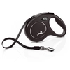 Image de flexi Classic laisse à sangle noir, 5m taille M : jusqu'à 25kg de chien